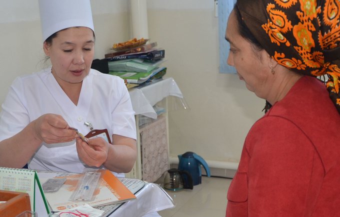 UNFPA-supplied Sayana Press contraceptives reach at-risk women in Turkmenistan