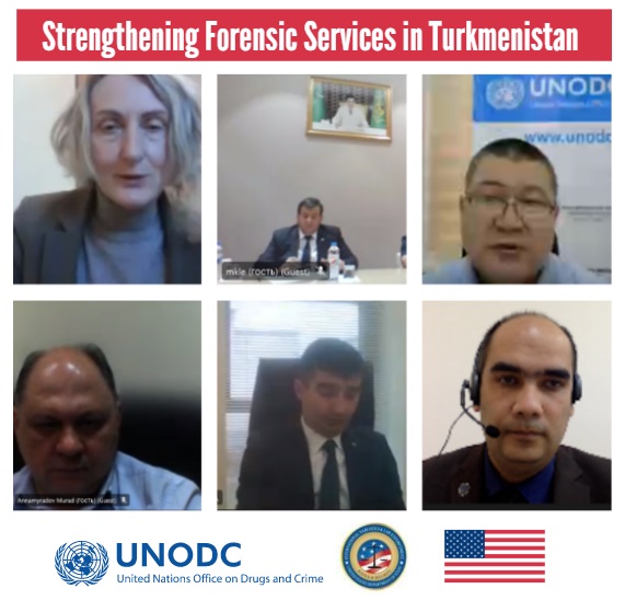 UNODC strengthens forensic services in Turkmenistan