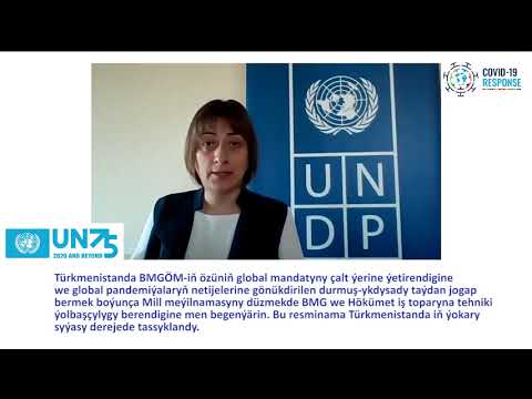 Video statement of Ms.Natia Natsvlishvili, UNDP Resident Representative a.i. devoted to UN75